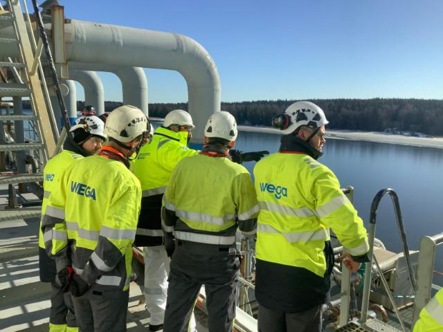 Wega varmistamassa Gasgridin kelluvan LNG-terminaalin sujuvaa operointia Inkoon satamassa